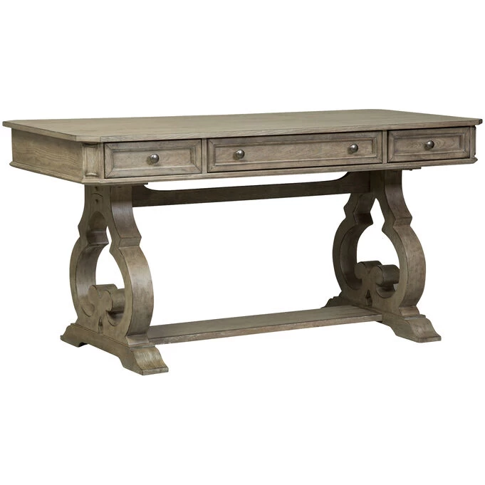 Simply Elegant Taupe Writing Desk 4 Simply Elegant Taupe Writing Desk - Image 2