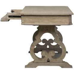 Simply Elegant Taupe Writing Desk 12 Simply Elegant Taupe Writing Desk -furniture QK1034532 LIBF OPN OL