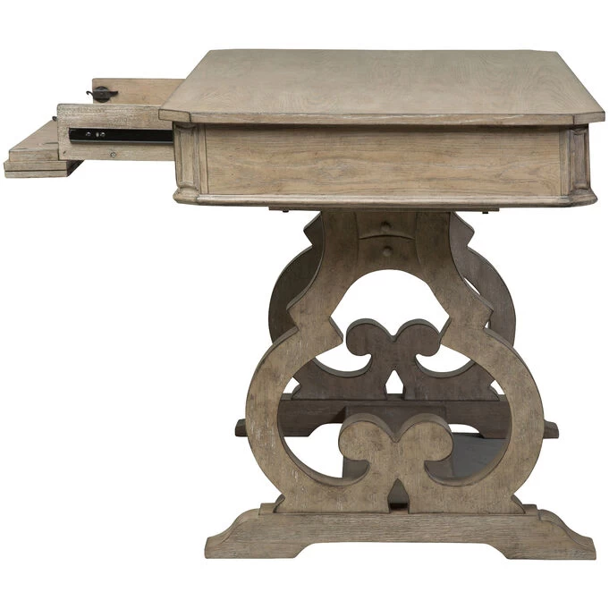 Simply Elegant Taupe Writing Desk 7 Simply Elegant Taupe Writing Desk - Image 5