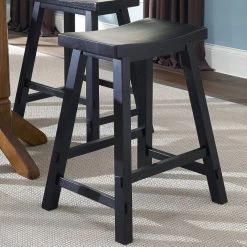 Creations II Black Counter Stool -furniture QK1034629 LIBF LF1 RM