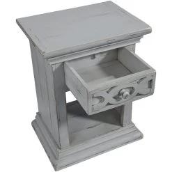 Luna Heather Gray Nightstand 8 Luna Heather Gray Nightstand -furniture QK1034708 PROG IS1 OL