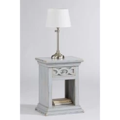 Luna Heather Gray Nightstand 9 Luna Heather Gray Nightstand -furniture QK1034708 PROG LF1 RM