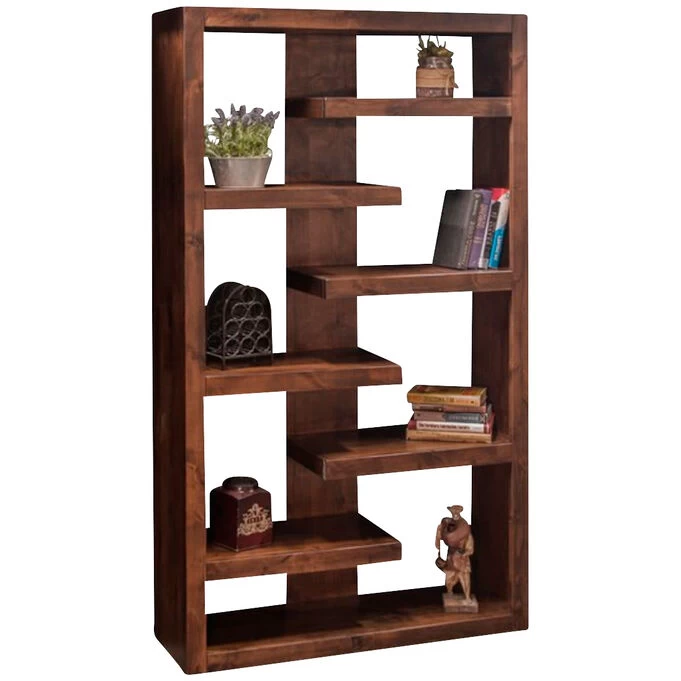 Sausalito Whiskey 72 Inch Bookcase 3 Sausalito Whiskey 72 Inch Bookcase