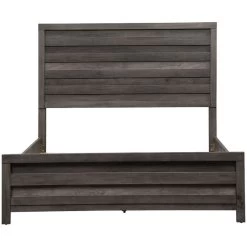 Tanners Creek Graystone Queen Panel Bed