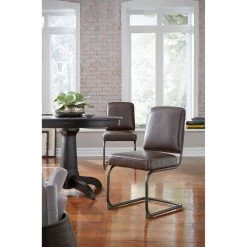 State Dark Brown Side Chair 9 State Dark Brown Side Chair -furniture QK1037608 MODU LF1 RM