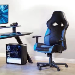 Cobra Blue Gaming Chair -furniture QK1037811 OSPR LF1 RM