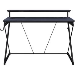 Parallel Black Gaming Desk
