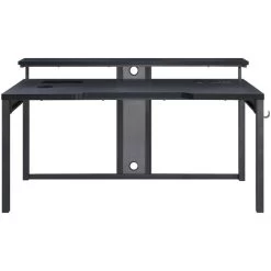 Advancer Black 63 Inch Gaming Desk
