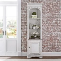 Magnolia Manor Antique White Right Pier 5 Magnolia Manor Antique White Right Pier -furniture QK1037850 LIBF LF1 RM