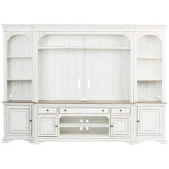 Magnolia Manor Antique White 4 Piece Wall