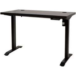 Jetsen Dark Gray Adjustable Height Desk