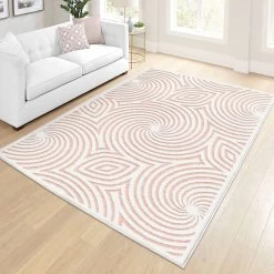 Boucle Vibrations Honeycomb 5x8 Rug 7 Boucle Vibrations Honeycomb 5x8 Rug -furniture QK1037964 ORIA LF2 RM