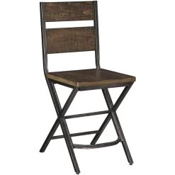 Kavara Medium Brown Counter Stool