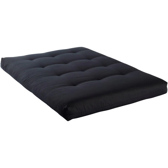 Twill Black Full Futon Mattress 3 Twill Black Full Futon Mattress