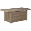 Beachcroft Beige Fire Pit Table
