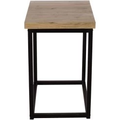 Ames Natural Chairside Table