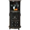 Half Pint Black Wine And Bar Cabinet -furniture QK1040294 HOMI PRI OL
