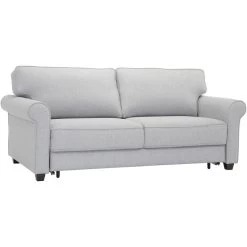 Casey Light Gray Queen Sleeper Loveseat -furniture QK1040477 LUON AFL OL