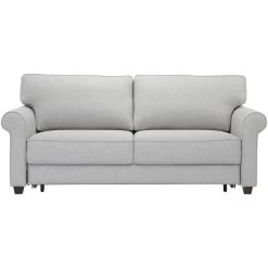 Casey Light Gray Queen Sleeper Loveseat