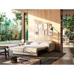 Leon Gray Queen Sleeper Loveseat -furniture QK1040480 LUON LF2 RM