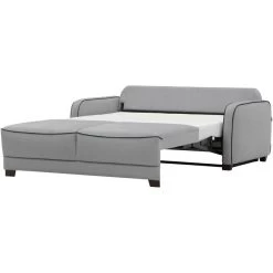 Leon Gray Queen Sleeper Loveseat -furniture QK1040480 LUON OPN OL