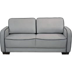 Leon Gray Queen Sleeper Loveseat