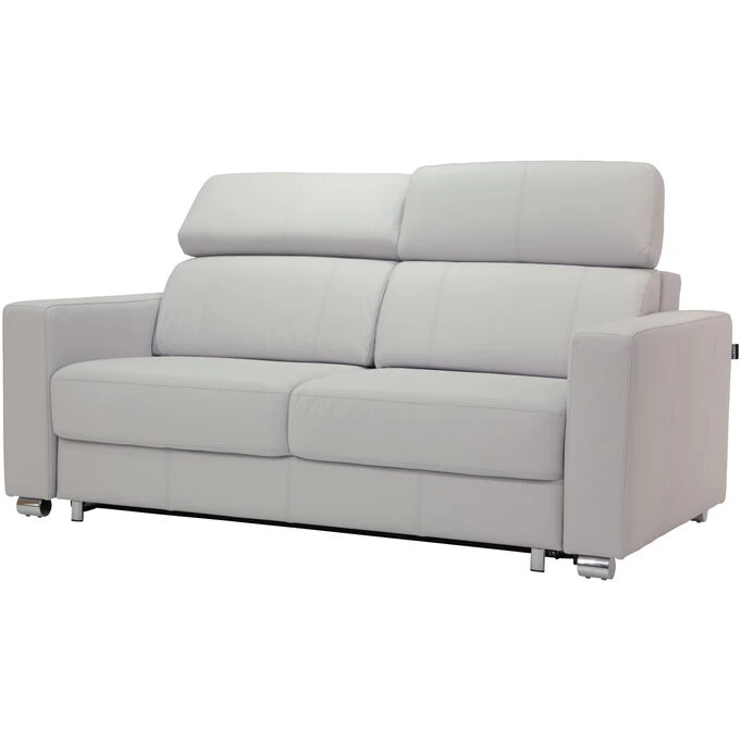 West Gray Queen Manual Sleeper Loveseat 7 West Gray Queen Manual Sleeper Loveseat - Image 5