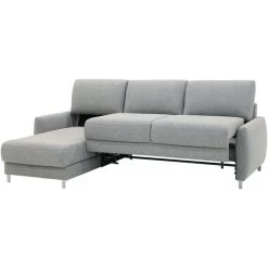 Delta Gray Full XL Chaise Loveseat Sleeper -furniture QK1040487 LUON ER4 OL