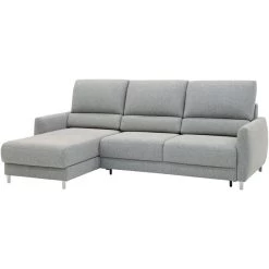 Delta Gray Full XL Chaise Loveseat Sleeper -furniture QK1040487 LUON IS3 OL