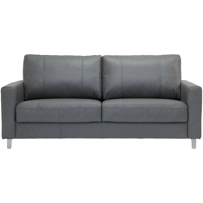 Nico Brown Leather Queen Sleeper Loveseat 3 Nico Brown Leather Queen Sleeper Loveseat