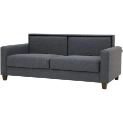 Nico Dark Gray Queen Sleeper Loveseat -furniture QK1040492 LUON ER1 OL