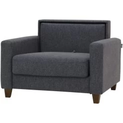 Nico Dark Gray Twin Sleeper Chair -furniture QK1040496 LUON ER1 OL