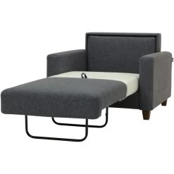 Nico Dark Gray Twin Sleeper Chair -furniture QK1040496 LUON ER4 OL