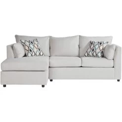 Payne Eggshell Left Chaise Sofa