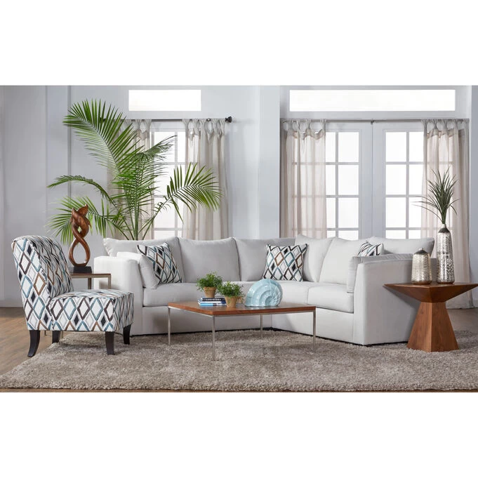 Payne Eggshell 2 Piece Right Sectional 4 Payne Eggshell 2 Piece Right Sectional - Image 2