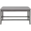 Seneca Gray Counter Bench -furniture QK1040880 UNIF PRI OL