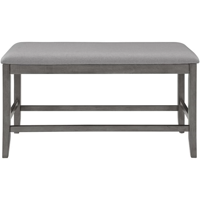 Seneca Gray Counter Bench 3 Seneca Gray Counter Bench