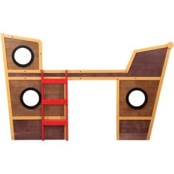 Harding Brown Pirate Facade With Ladder