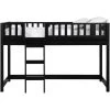 Harding Black Loft Bed -furniture QK1041359 BIVO PRI OL
