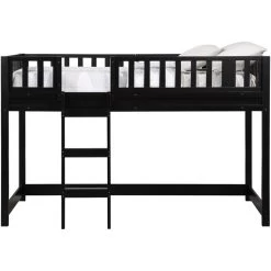 Harding Black Loft Bed