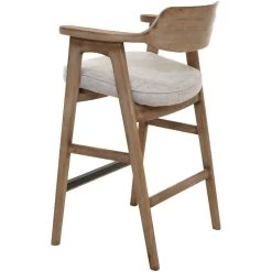 Wagner Gray Bar Stool -furniture QK1041884 NEST ABR OL