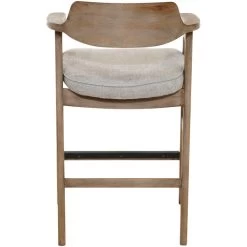 Wagner Gray Bar Stool -furniture QK1041884 NEST BCK OL