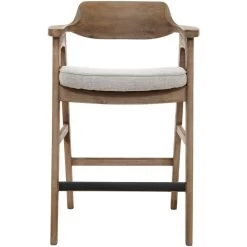 Wagner Gray Bar Stool