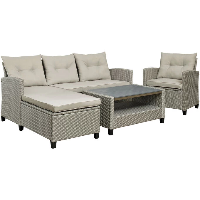 Boardwalk Pelican 3 Piece Sectional 4 Boardwalk Pelican 3 Piece Sectional - Image 2