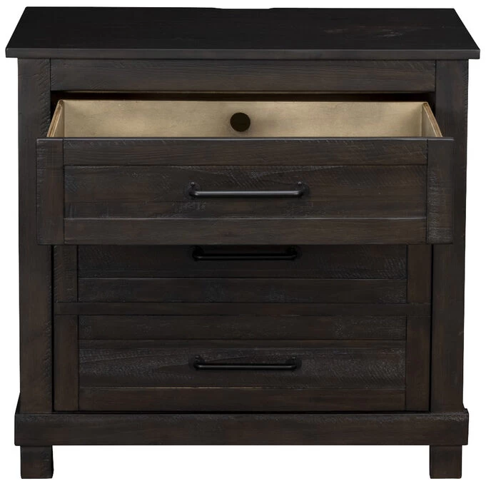 Sun Valley Charcoal Desk Chest 6 Sun Valley Charcoal Desk Chest - Image 4