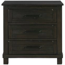 Sun Valley Charcoal Desk Chest