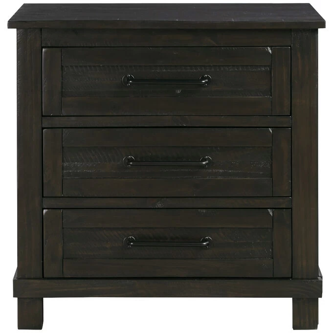Sun Valley Charcoal Desk Chest 3 Sun Valley Charcoal Desk Chest
