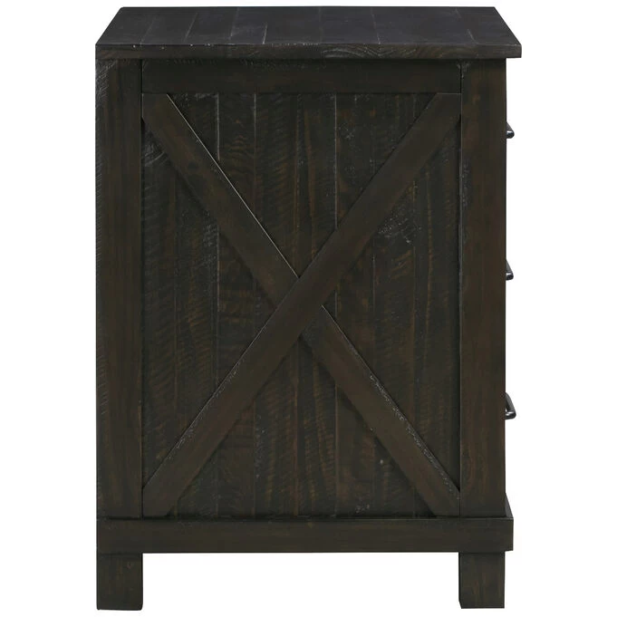 Sun Valley Charcoal Desk Chest 5 Sun Valley Charcoal Desk Chest - Image 3
