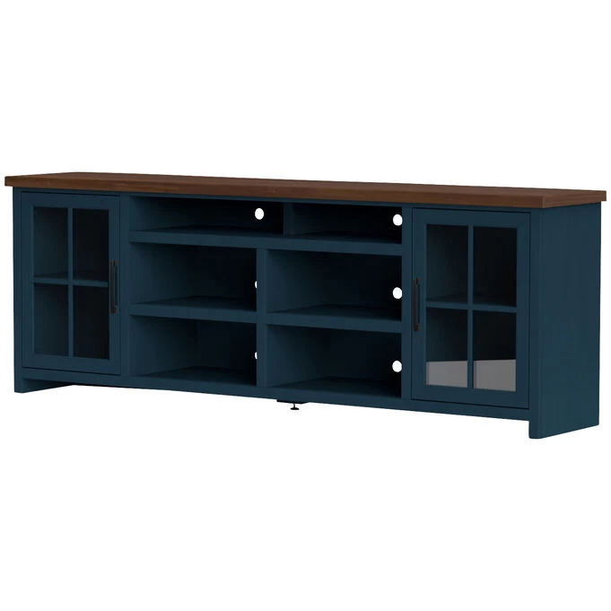 Nantucket Blue Denim 88 Inch Console 4 Nantucket Blue Denim 88 Inch Console - Image 2