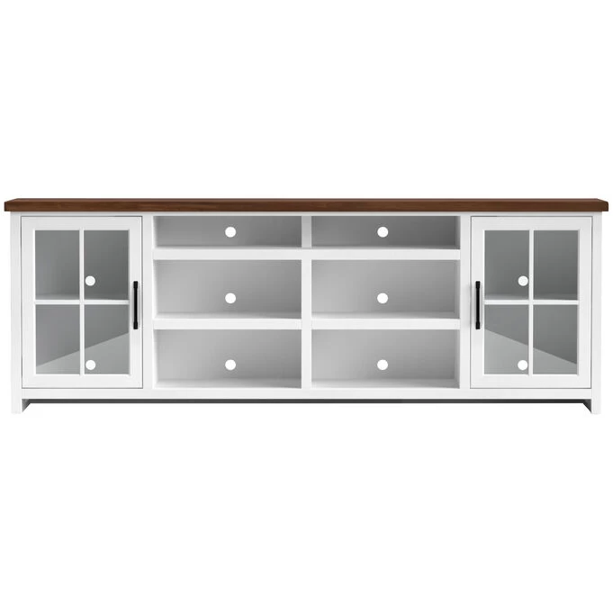 Hampton White 88 Inch Console 3 Hampton White 88 Inch Console